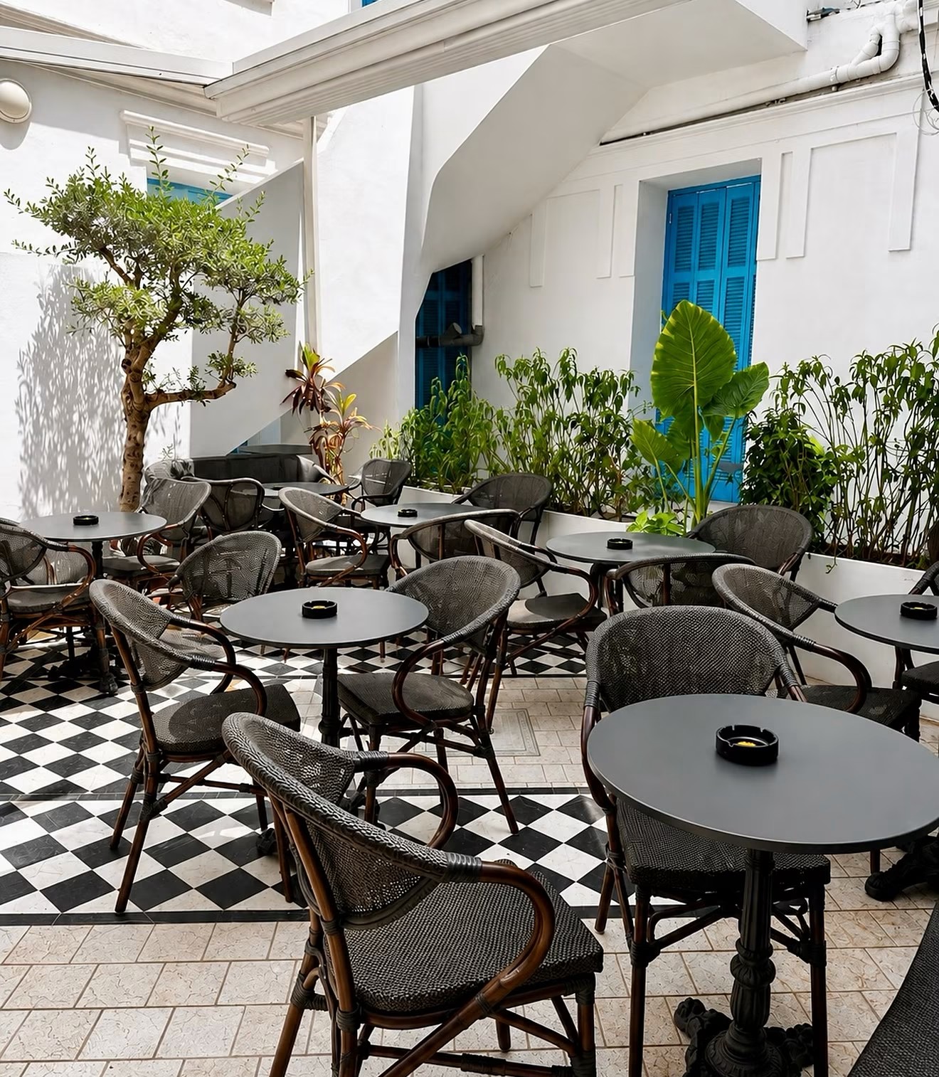 La terrasse, au calme